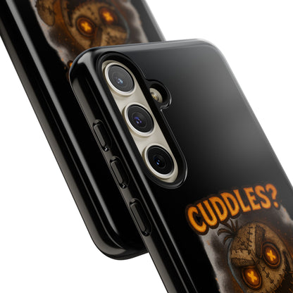 Phone Case — 'Cuddles? Curses.' Voodoo Doll Gothic Protective Case