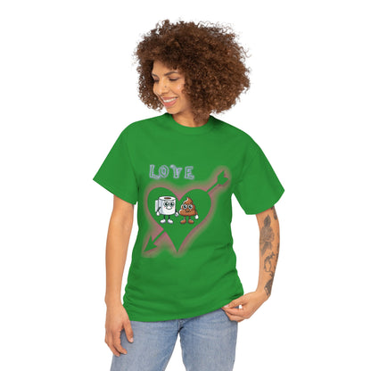 "Love Knows No Bounds" Funny TP & Poop Emoji
