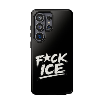 Phone Case — “F*ck Ice” Bold Protest Graphic Protective Case