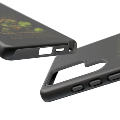 Phone Case — "Hunger Is Eternal, Your Fingers Are Optional" Turtle Monster Design