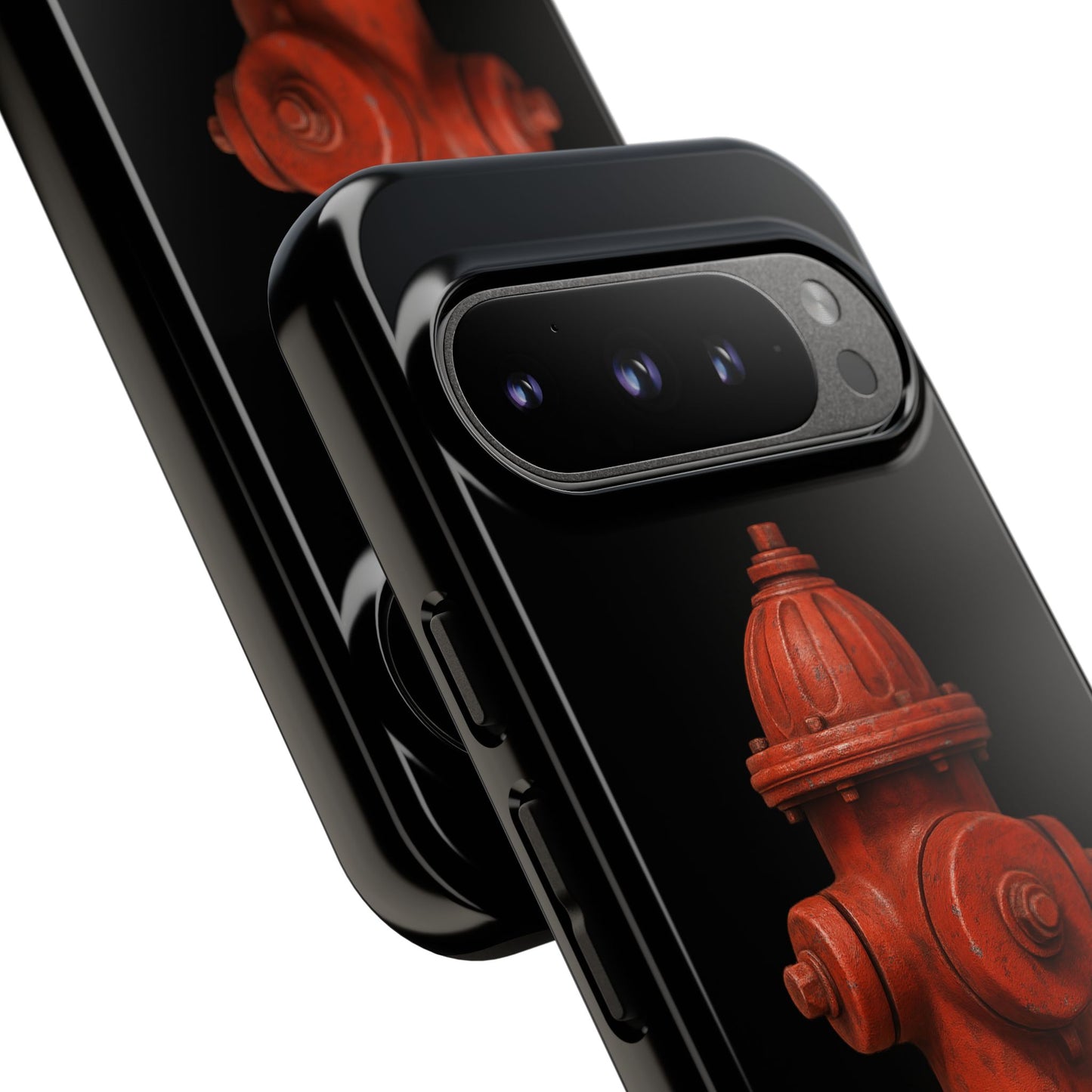 Red Fire Hydrant Phone Case — Tough Protective iPhone Cover