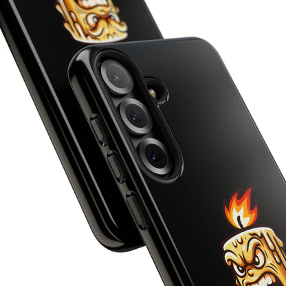 Phone Case — Angry Flaming Candle “Behold, the Chosen One… of Low Tolerance”