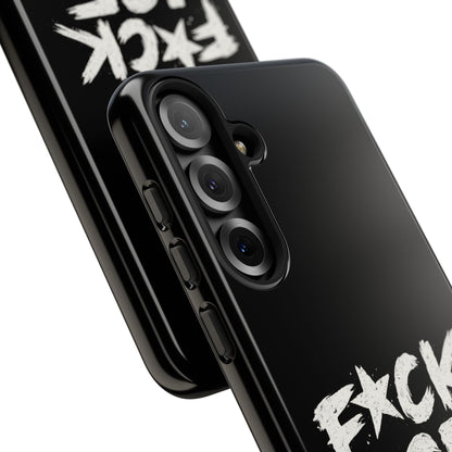 Phone Case — “F*ck Ice” Bold Protest Graphic Protective Case