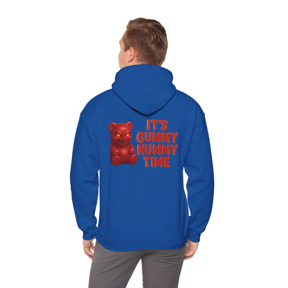 Hoodie - "It's Gummy Nummy Time" Gummy Bear Graphic Pullover