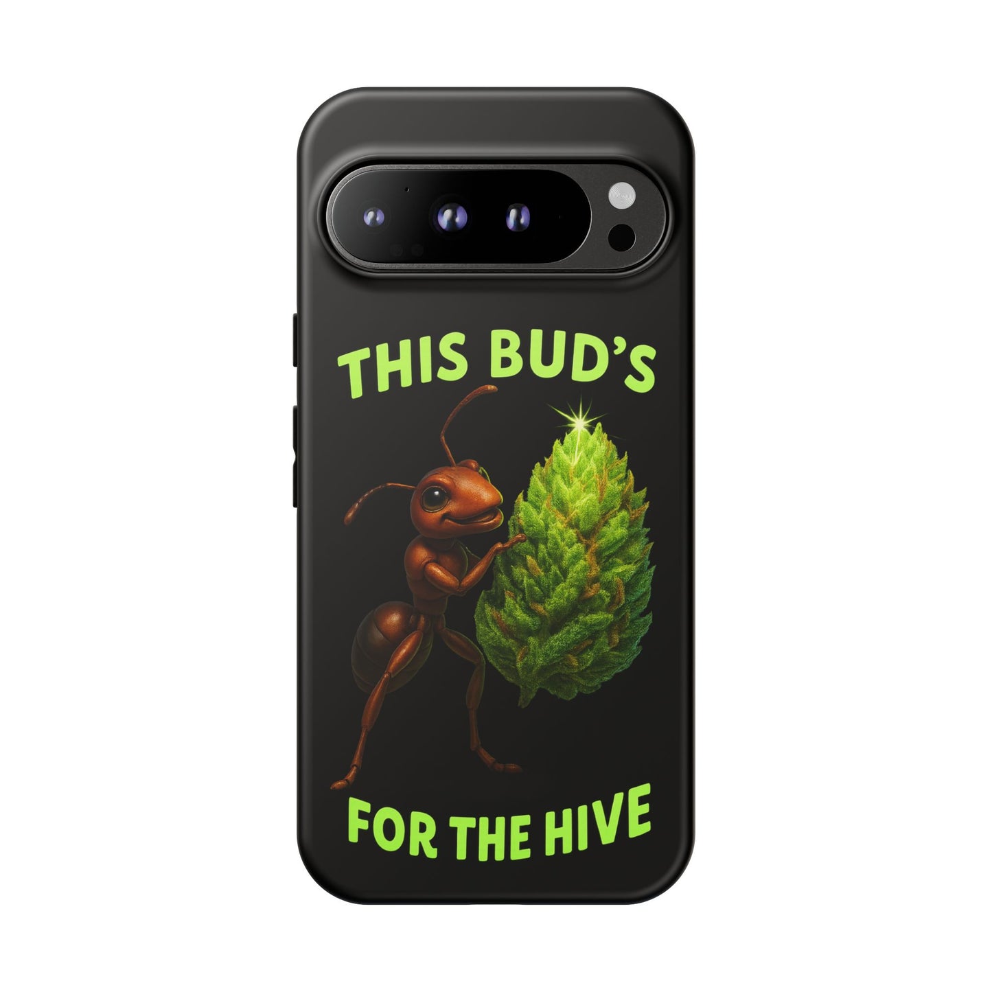 Phone Case — "This Bud's For The Hive" Ant & Hop Design
