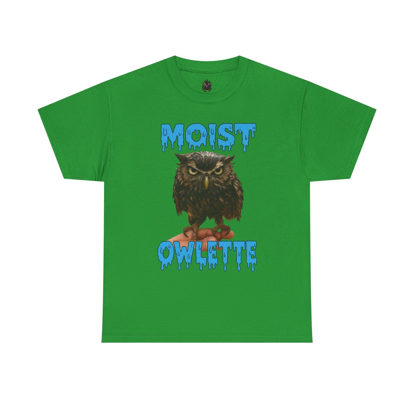 Moist Owlette T-Shirt | Cute Grumpy Owl Graphic