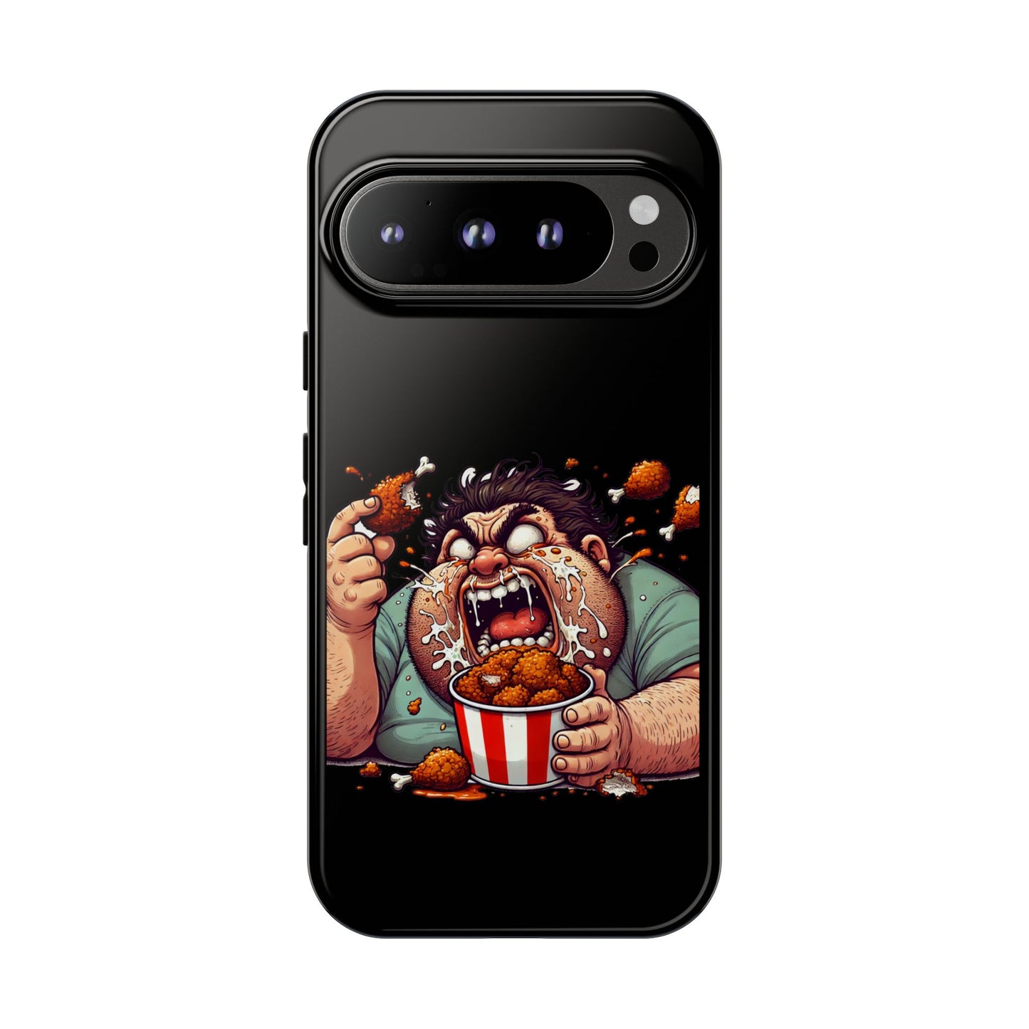 Phone Case — "Tough Cases" Chicken Wing Feast Graphic