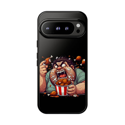 Phone Case — "Tough Cases" Chicken Wing Feast Graphic