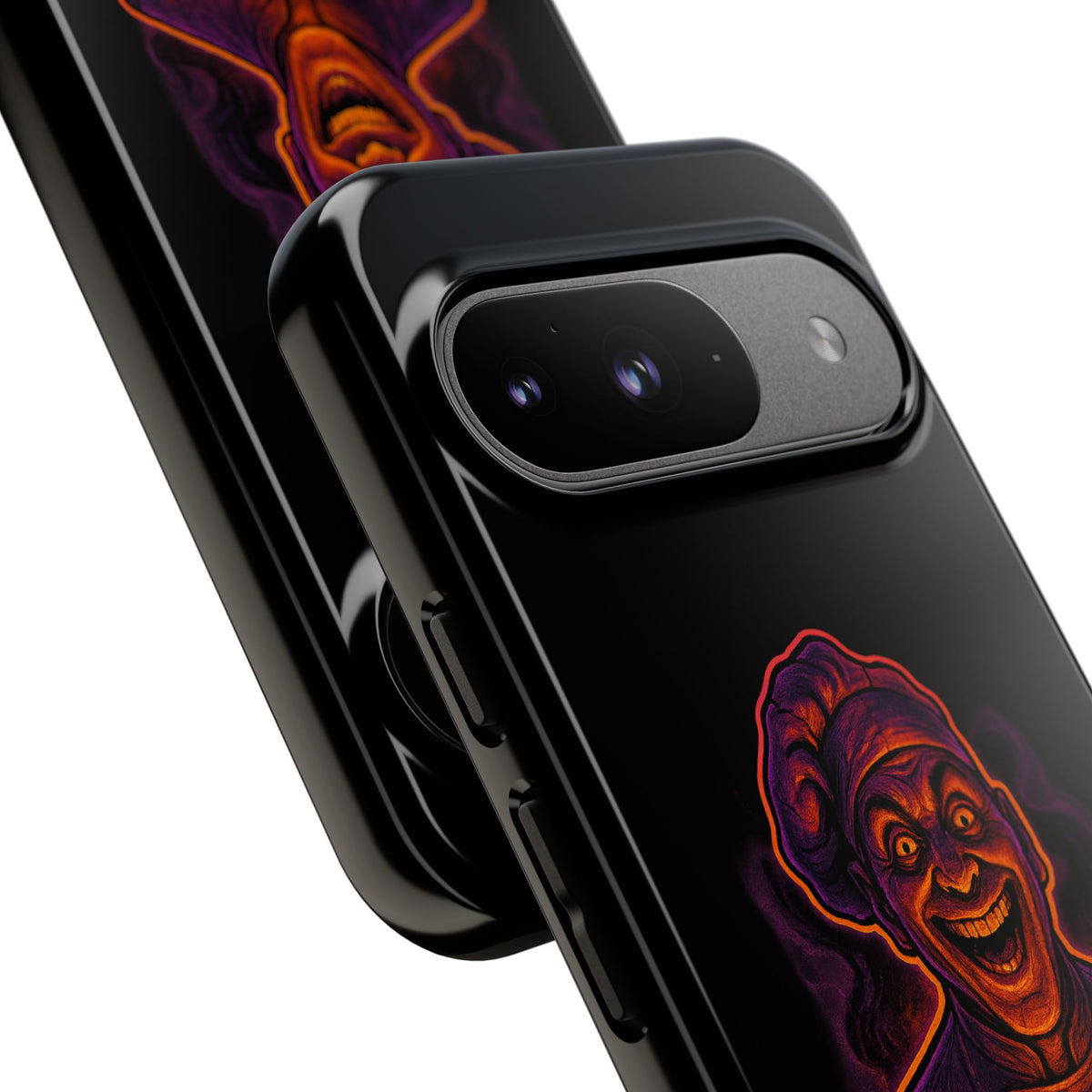 Phone Case — "Kiss the Chef" Neon Horror Chef Design