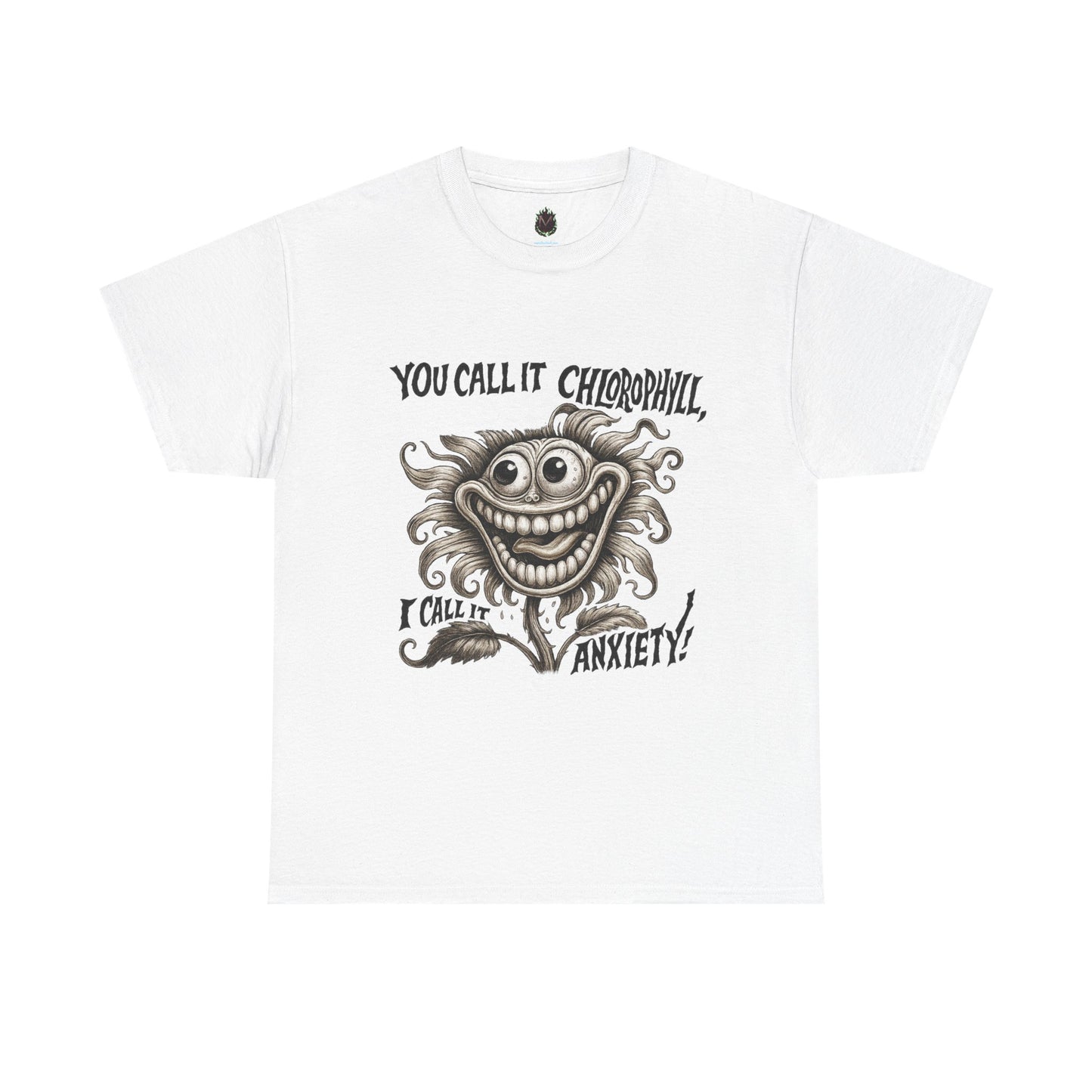 Chlorophyll & Anxiety – Twisted Sunflower Tee