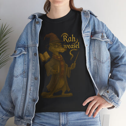 Rah Weasel – Vintage Wizard Parody Tee