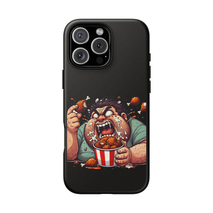 Phone Case — "Tough Cases" Chicken Wing Feast Graphic