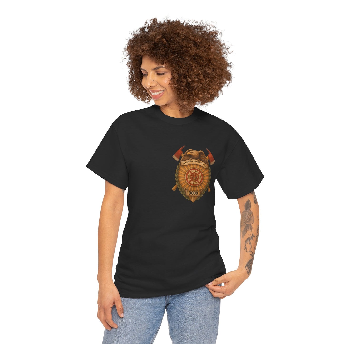 Brotherhood in the Fire – Firefighter Unity Tee