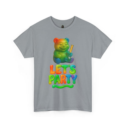 Let’s Party – Rainbow Gummy Bear Tee
