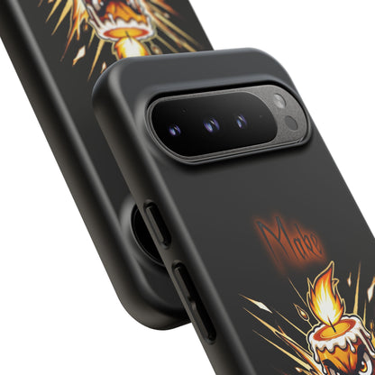 Tough Phone Case — "Make My Fire" Angry Candle Protective Cover
