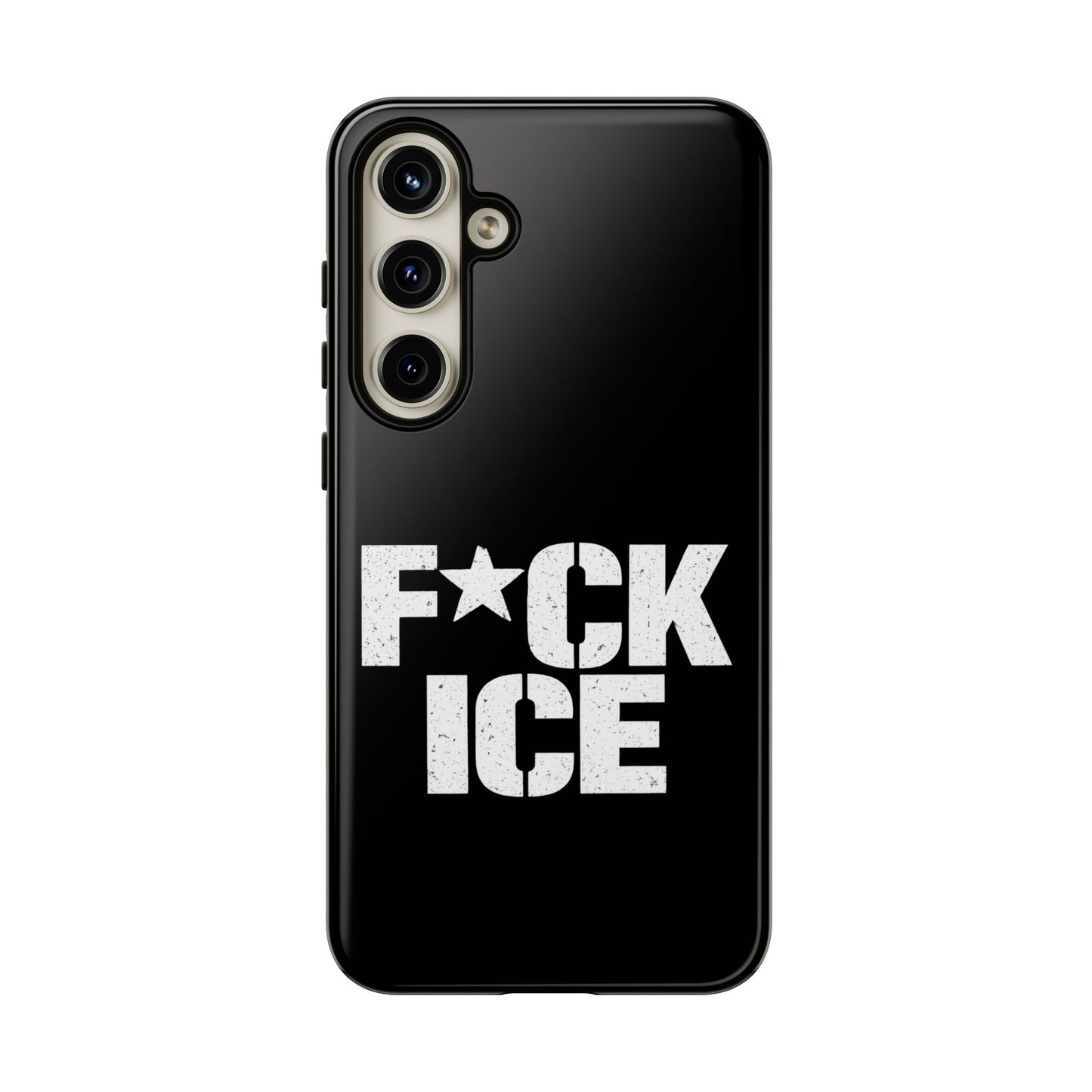 Phone Case — “F*CK ICE” Bold Protest Protective Cover
