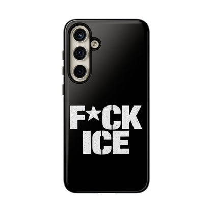 Phone Case — “F*CK ICE” Bold Protest Protective Cover