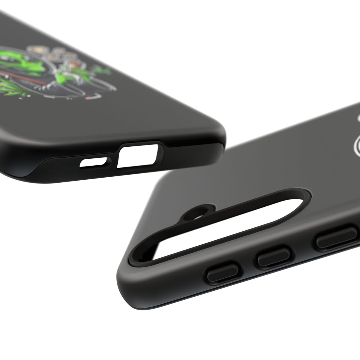 Reaper Alien Phone Case – Cute Grim Reaper Smoking Weed iPhone Case