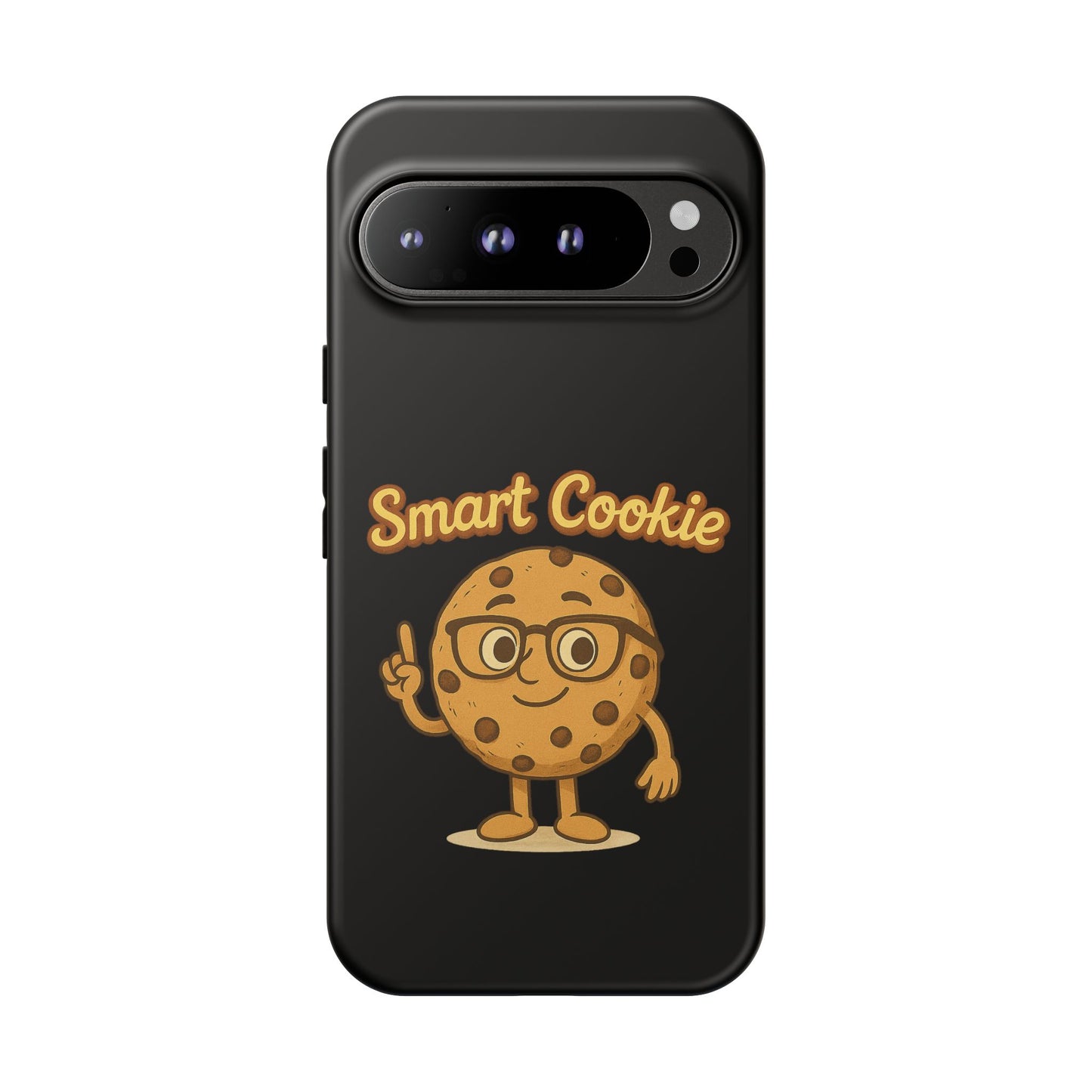 Phone Case — "Smart Cookie" Cute Cartoon Cookie Protective Cover