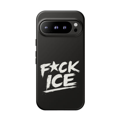 Phone Case — “F*ck Ice” Bold Protest Graphic Protective Case