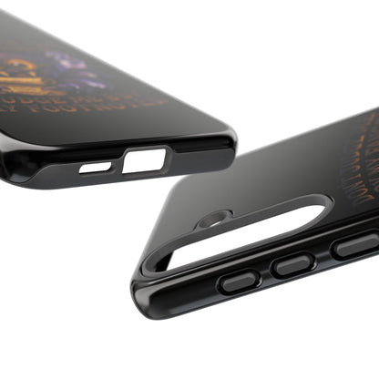 Phone Case — Fiery One-Eyed Demon with "I See Your Soul... And It's Disappointing"