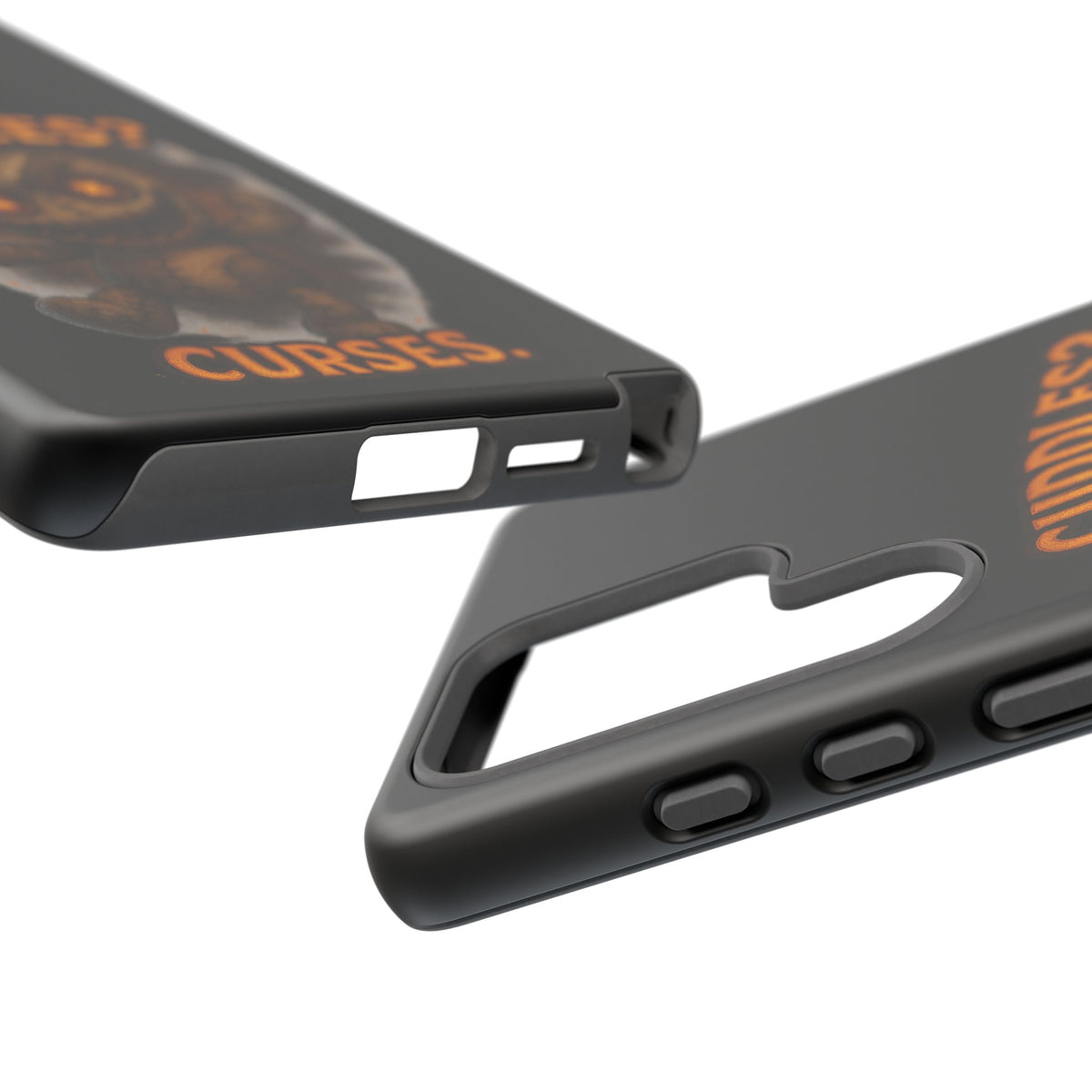 Phone Case — 'Cuddles? Curses.' Voodoo Doll Gothic Protective Case