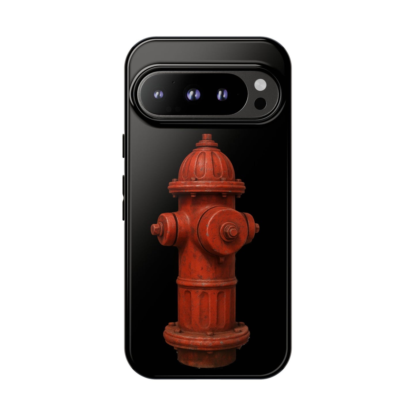 Red Fire Hydrant Phone Case — Tough Protective iPhone Cover