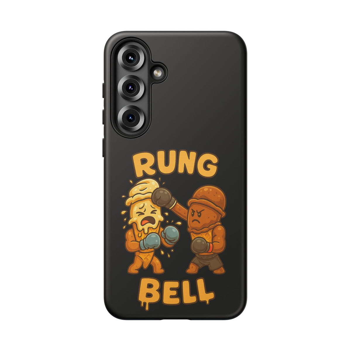 Phone Case — "Rung Bell" Boxing Cartoon Protective Cover
