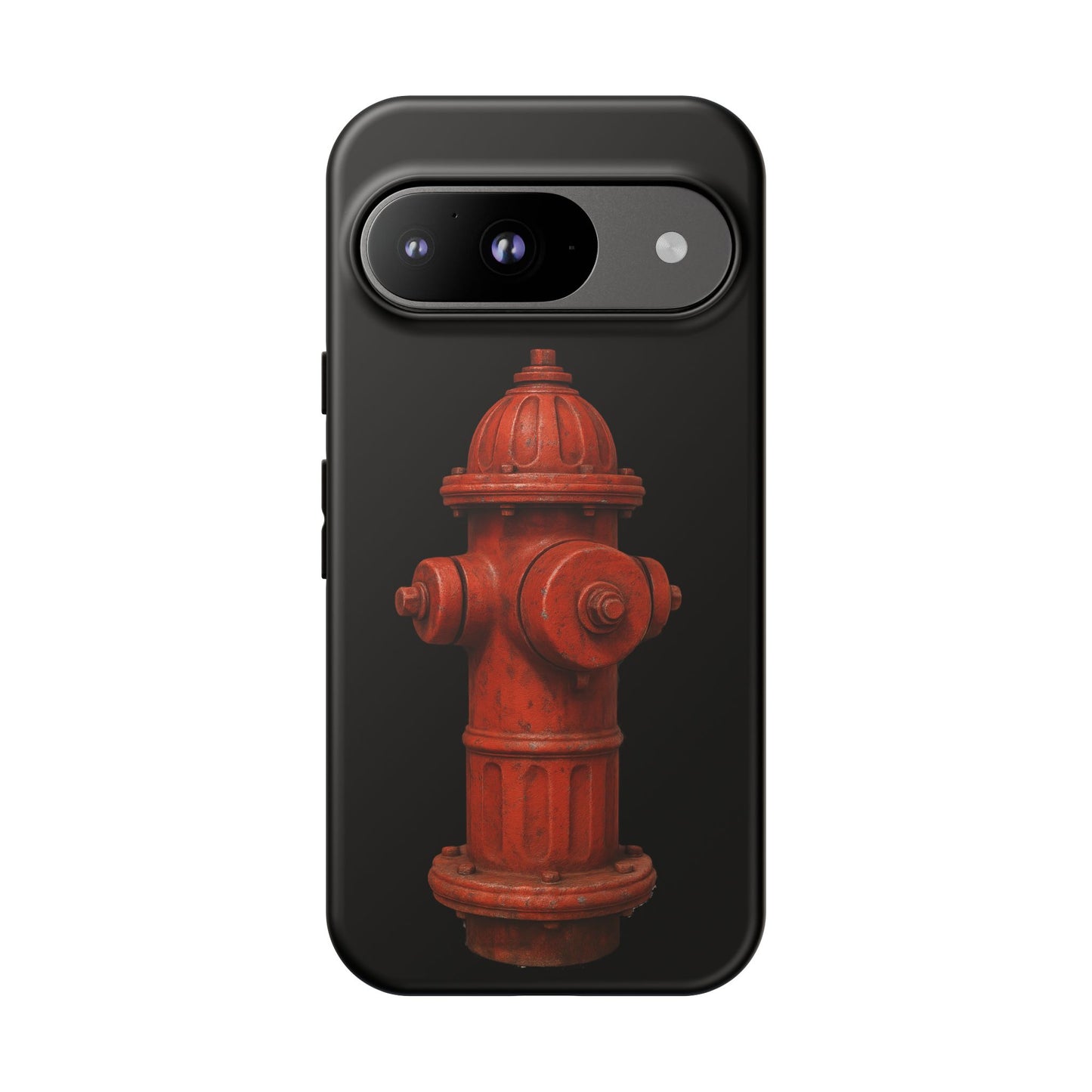 Red Fire Hydrant Phone Case — Tough Protective iPhone Cover