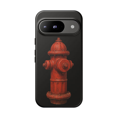 Red Fire Hydrant Phone Case — Tough Protective iPhone Cover