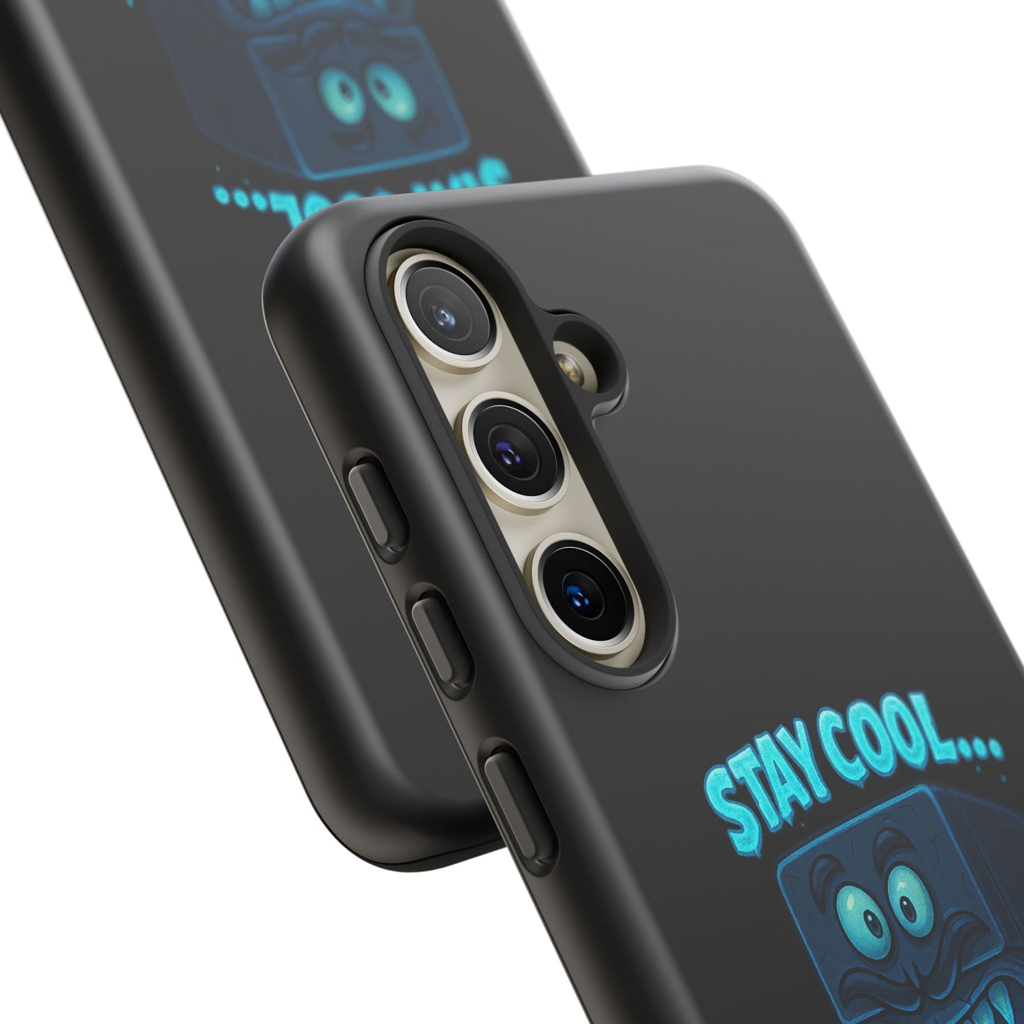 Stay Cool... Or Else. Phone Case — Neon Monster Protective iPhone Cover