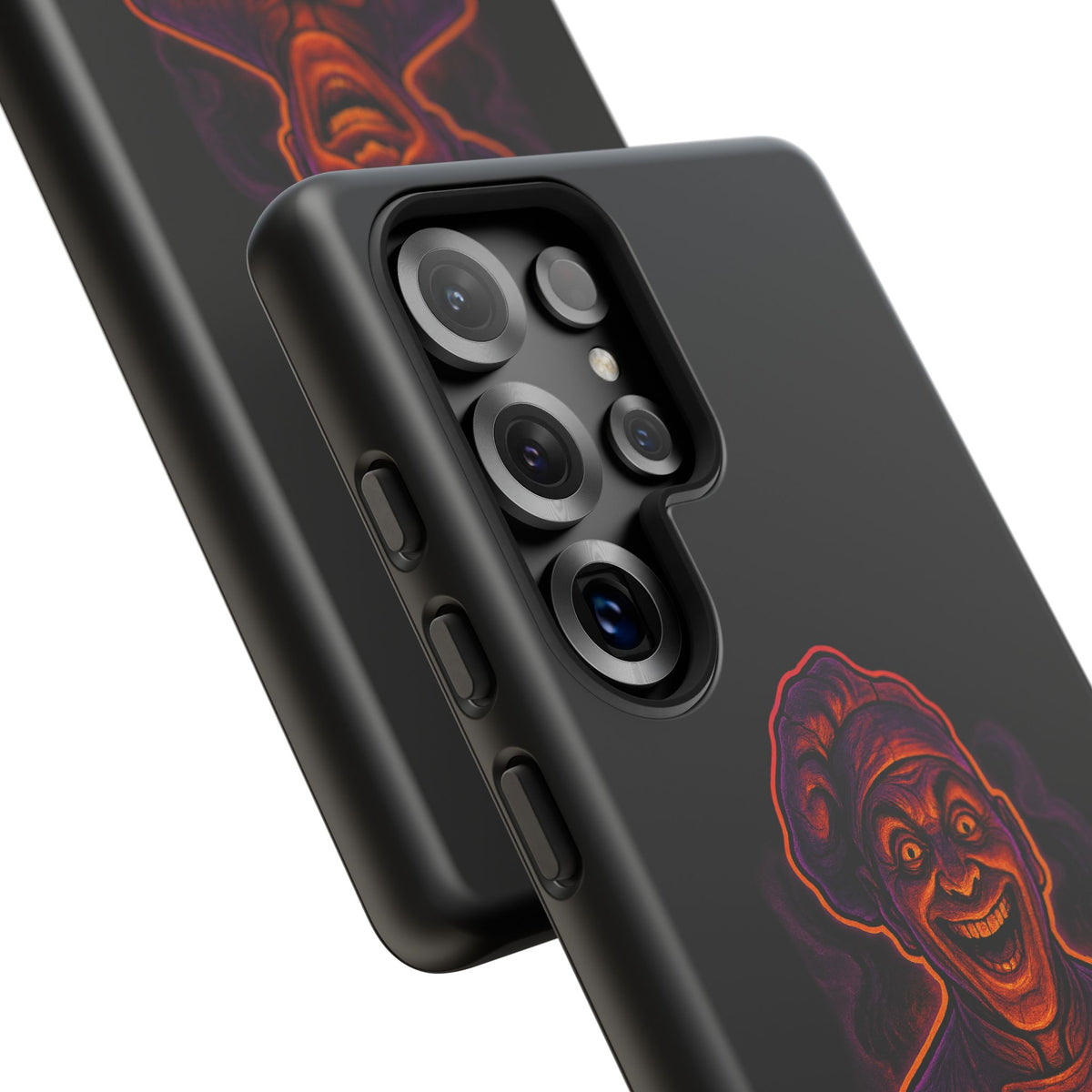 Phone Case — "Kiss the Chef" Neon Horror Chef Design
