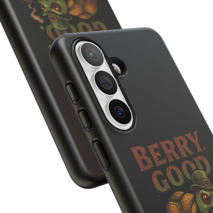 Phone Case — 'Berry Good' Zombie Turtle Graphic Tough Protective Case