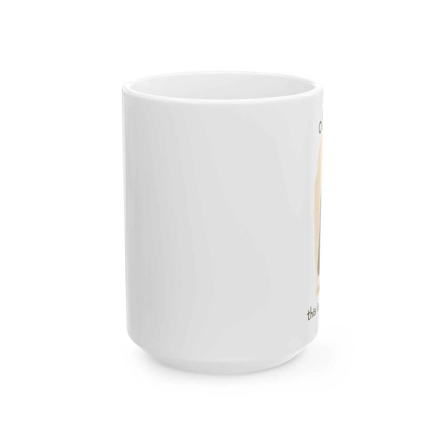 Coffee Mug — Funny Bong Cartoon Design (11oz, 15oz)