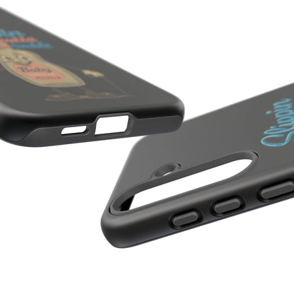 Phone Case — Retro 'Slippin Outta Trouble' Baby Bottle Design
