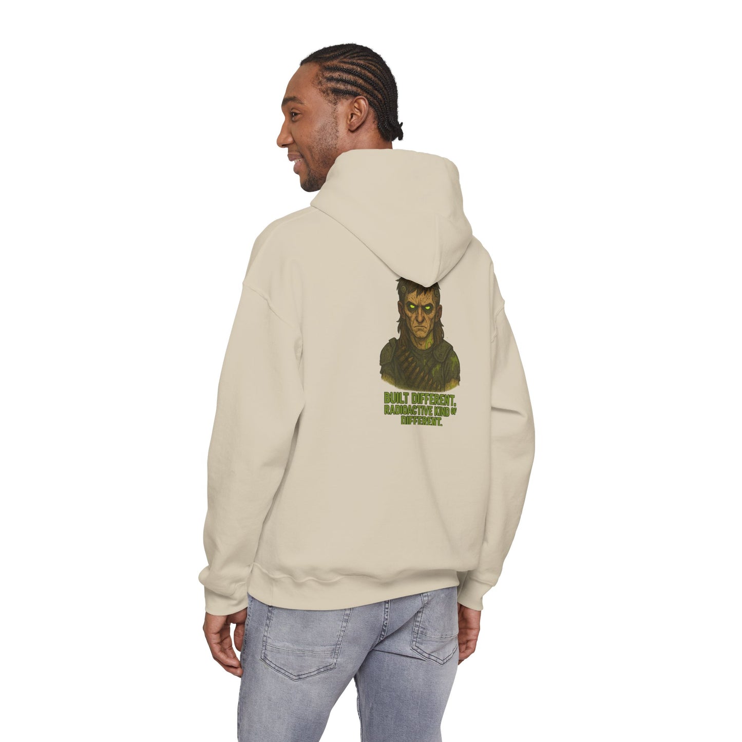 Hoodie - "Most Different, Radically Not Different" Ape Graphic Hooded Sweatshirt