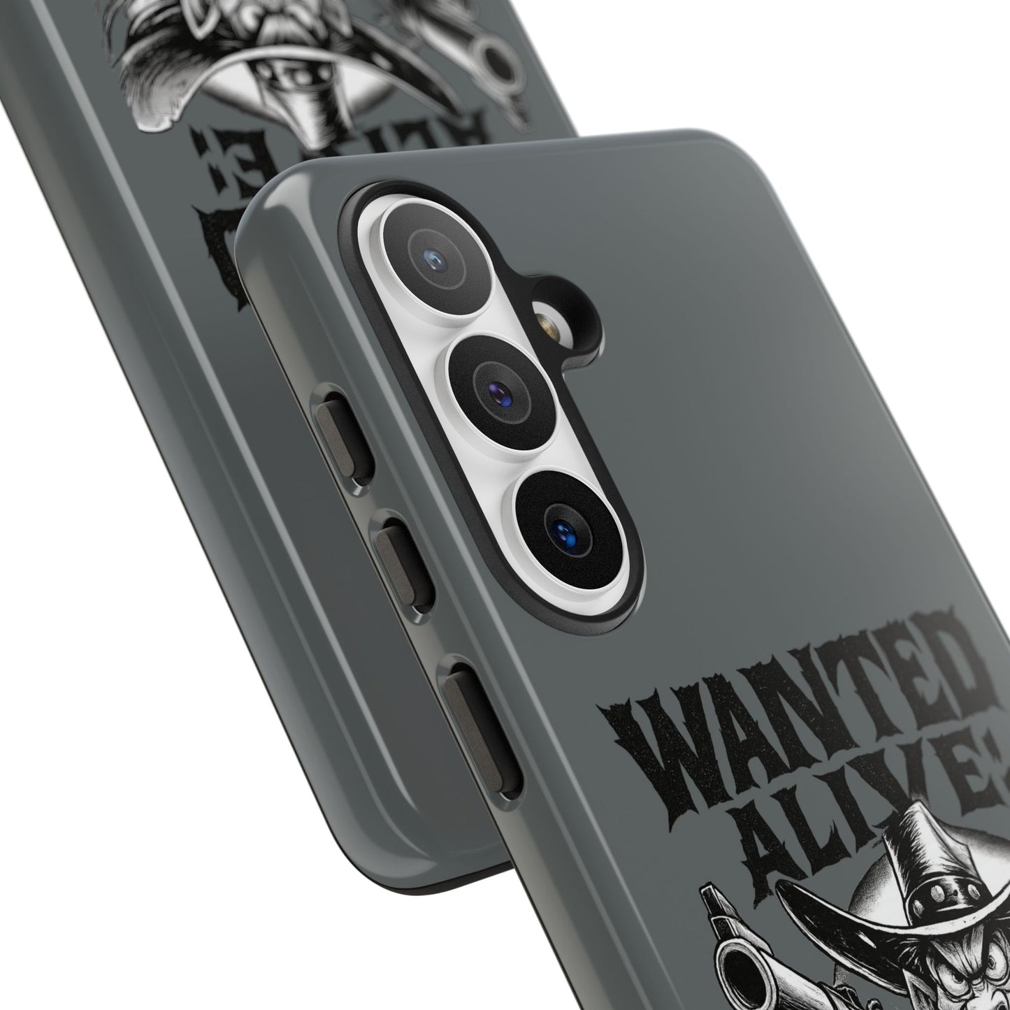 Phone Case — "Wanted Alive!" Cowboy Chewin' Tobacco Graphic