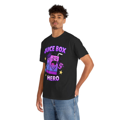 Juice Box Hero T-Shirt | Cute Cartoon Beverage Design