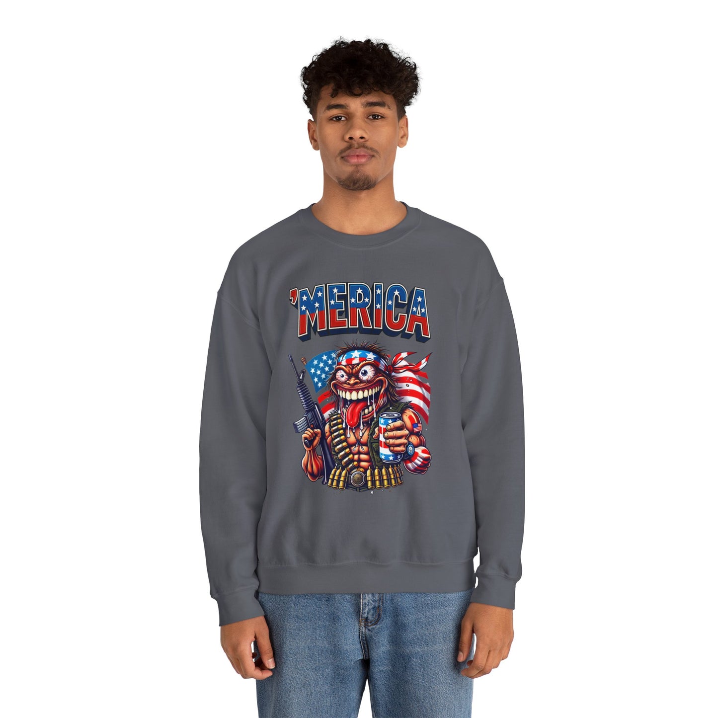 ’Merica Crewneck Sweatshirt
