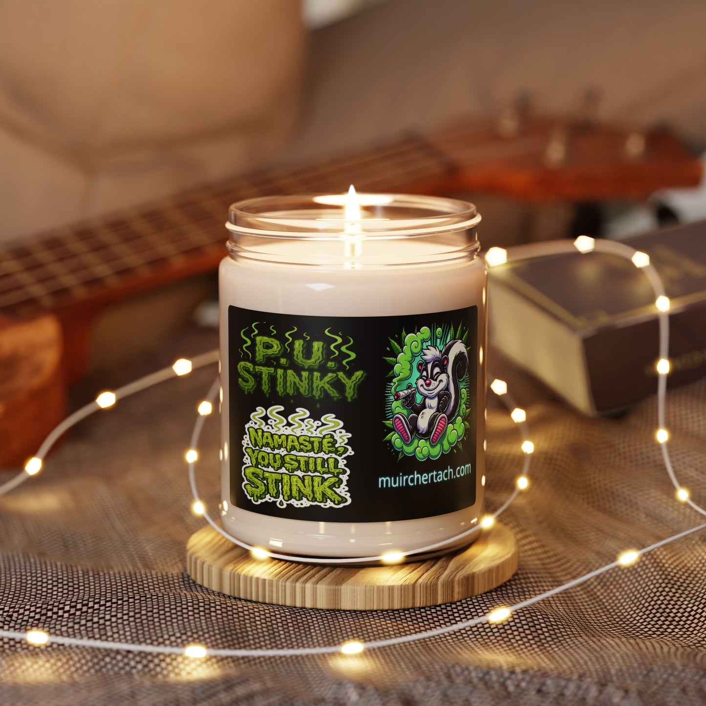 P.U. Stinky Candle - Fun Scented Soy Candle, Unique Gift, Home Fragrance, Quirky