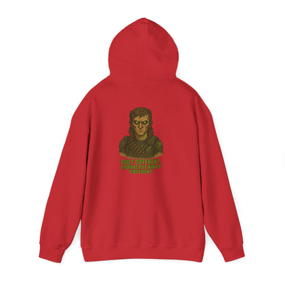 Hoodie - "Most Different, Radically Not Different" Ape Graphic Hooded Sweatshirt