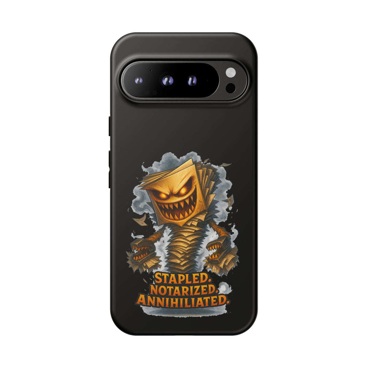Phone Case — Stapled, Notarized, Annihilated Lightning-Fast Protective Case