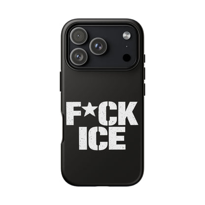 Phone Case — “F*CK ICE” Bold Protest Protective Cover
