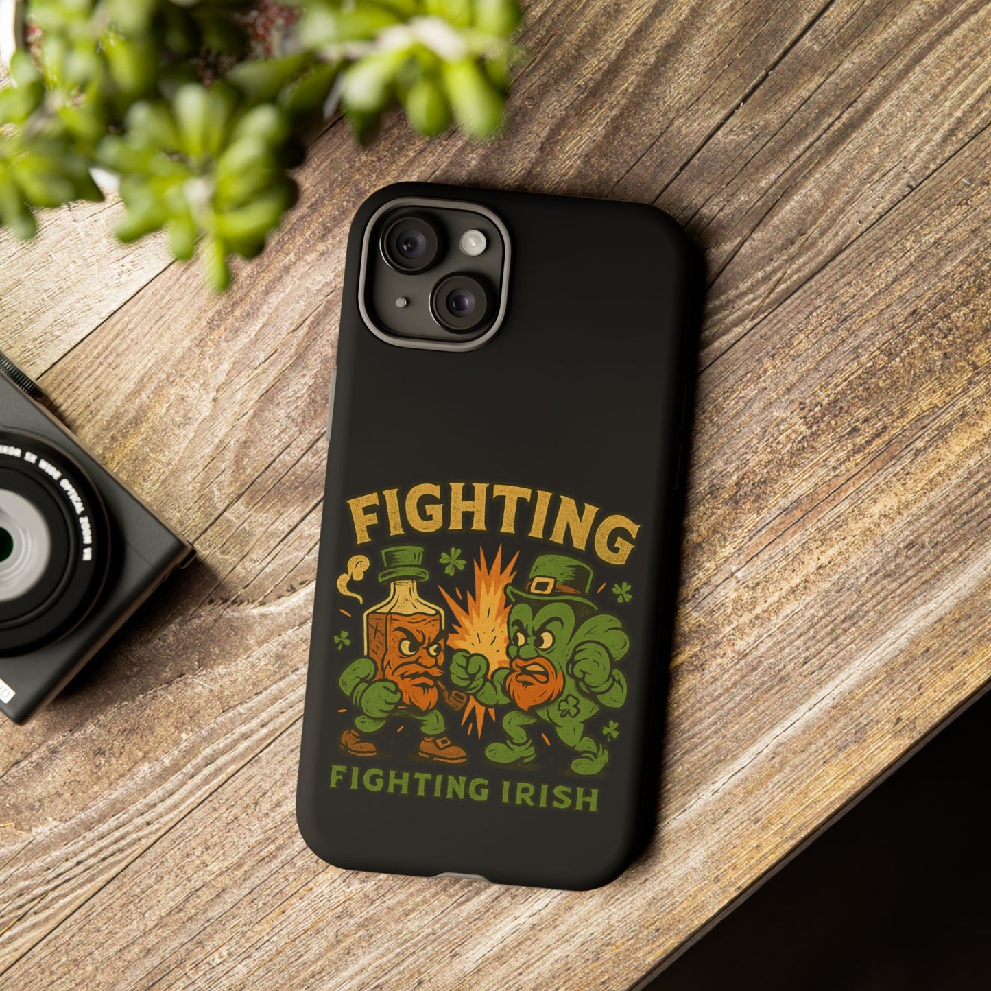 Phone Case — "Fighting Irish" St. Patrick's Day Protective Case