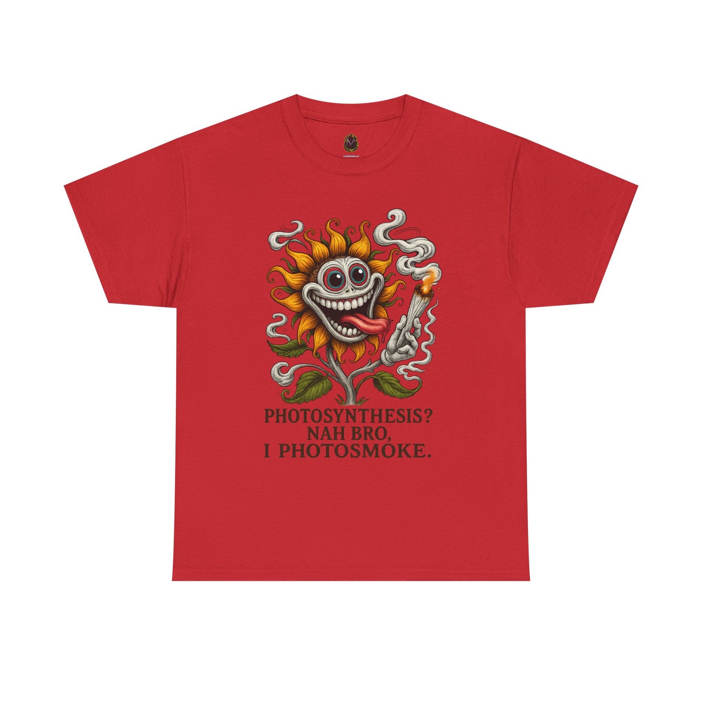 Photosmoke Sunflower – “I Photosmoke” Funny Stoner Plant T-Shirt