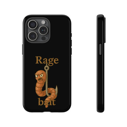 Phone Case — "Rage Bait" Angry Worm Fishing Design