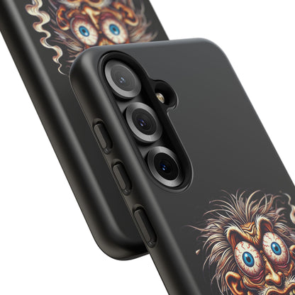 Phone Case — Wild Cartoon Monster Smoking Design