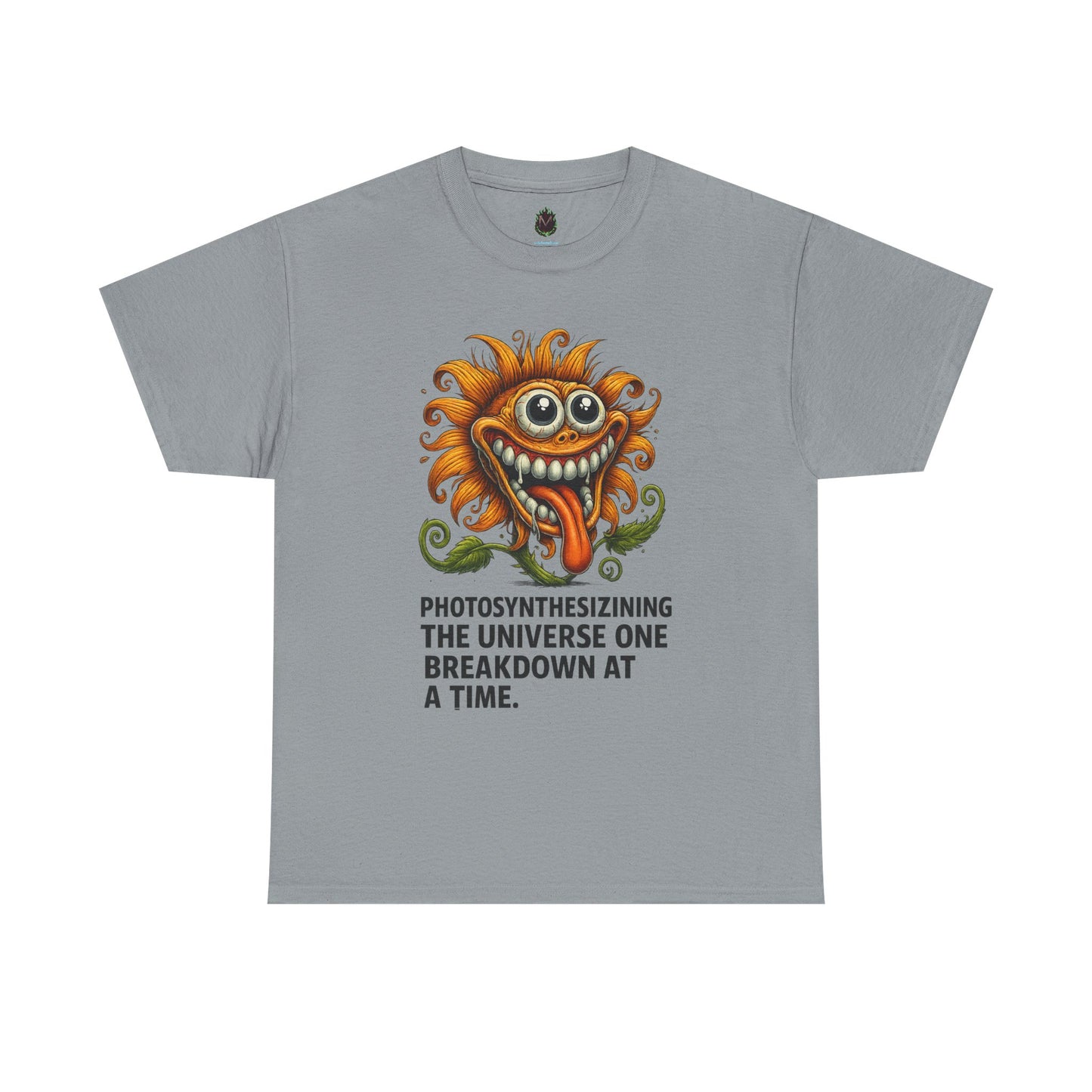 Photosynthesizining the Universe – Funny Sunflower Breakdown T-Shirt