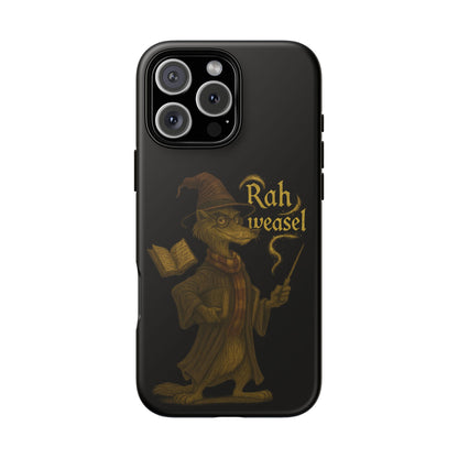 Rah Weasel Wizard Phone Case — Cute Fantasy Magical Creature iPhone Cover