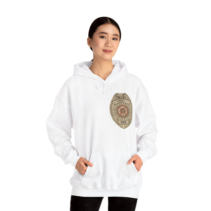 Flames Test Metal Firefighter Hoodie